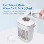 Mini Portable Aircon & Humidifier with LED | Upgrade Your Home with This Thoughtfully Designed Everyday Essential