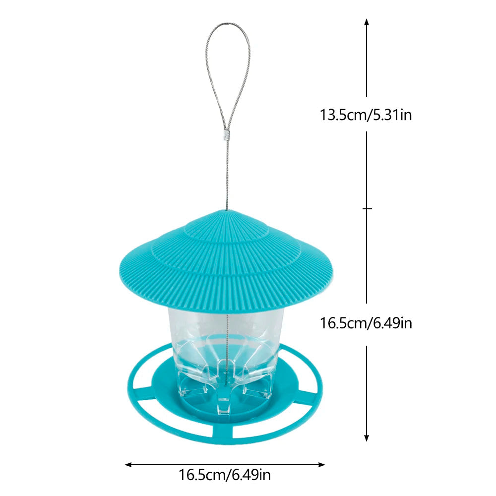 Hanging Bird Feeder with Automatic Seed Dispenser | Designed for Happy, Healthy, Well-Loved Pets of Every Breed