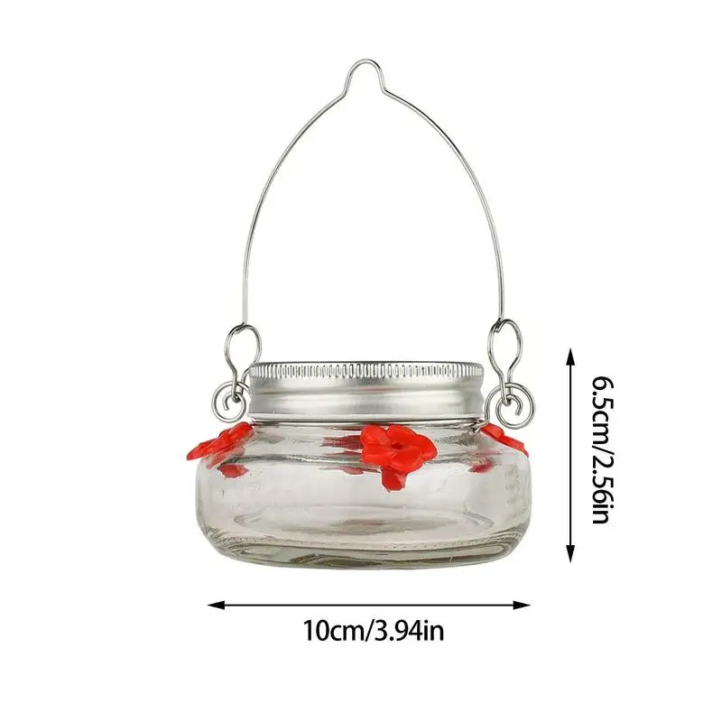 Clear Flower Port Hummingbird Feeder | Trusted by Pet Owners — Safe, Easy to Use & Built to Last