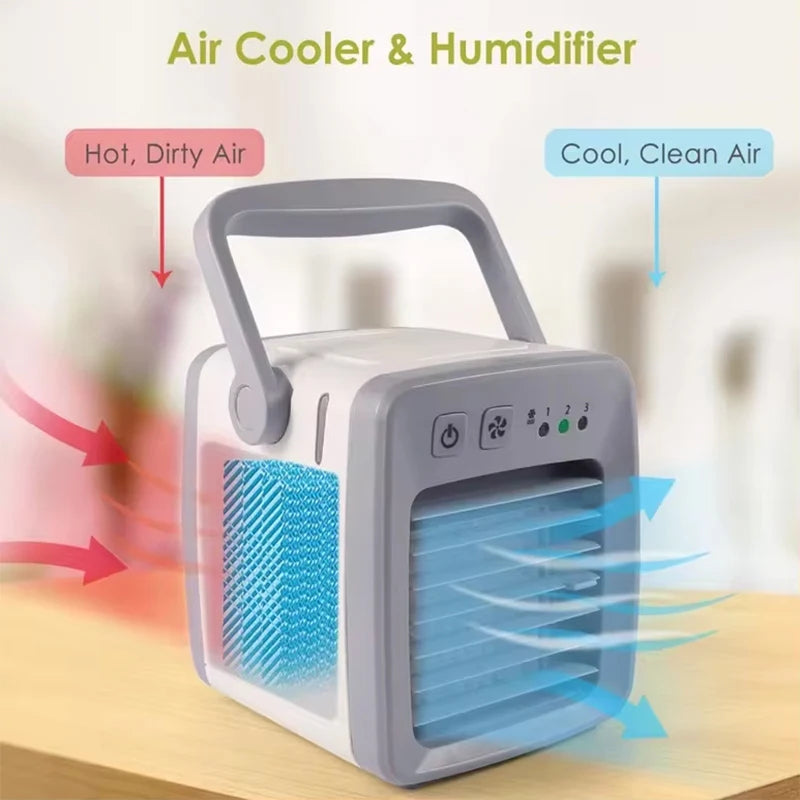 4-in-1 Portable Airconditioner with Humidifier & Purifier | Deep-Conditioning Haircare for Soft, Healthy, Beautifully Glossy Hair