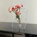 Modern Decorative Acrylic Picture Frame Flower Vase | Quality Home Accessory Built to Look Great & Last for Years