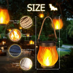 Solar Outdoor Porch Flame Lanterns | Premium Outdoor Essential for Garden Lovers — Built to Last Outdoors