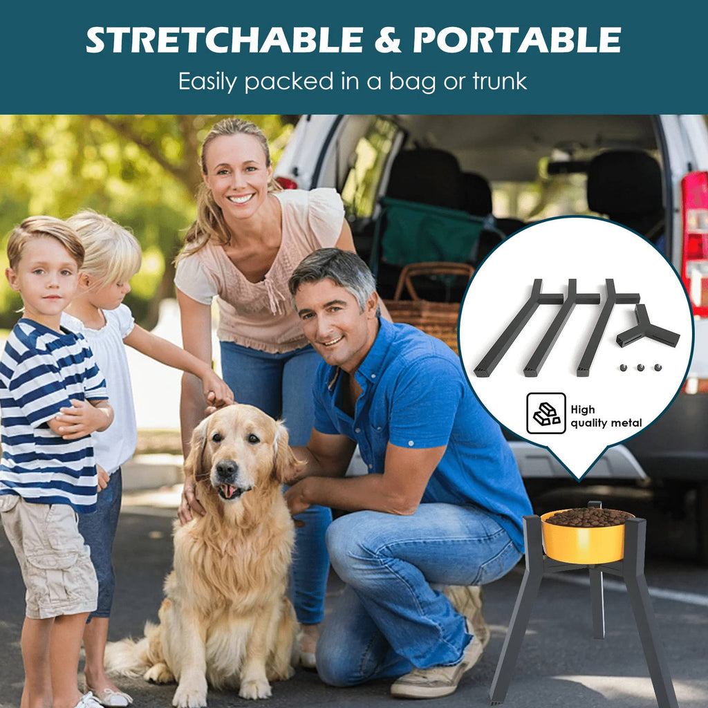 Elevated Dog Bowl Stand | Premium Pet Care — Safe, Durable & Trusted by Pet Owners Everywhere