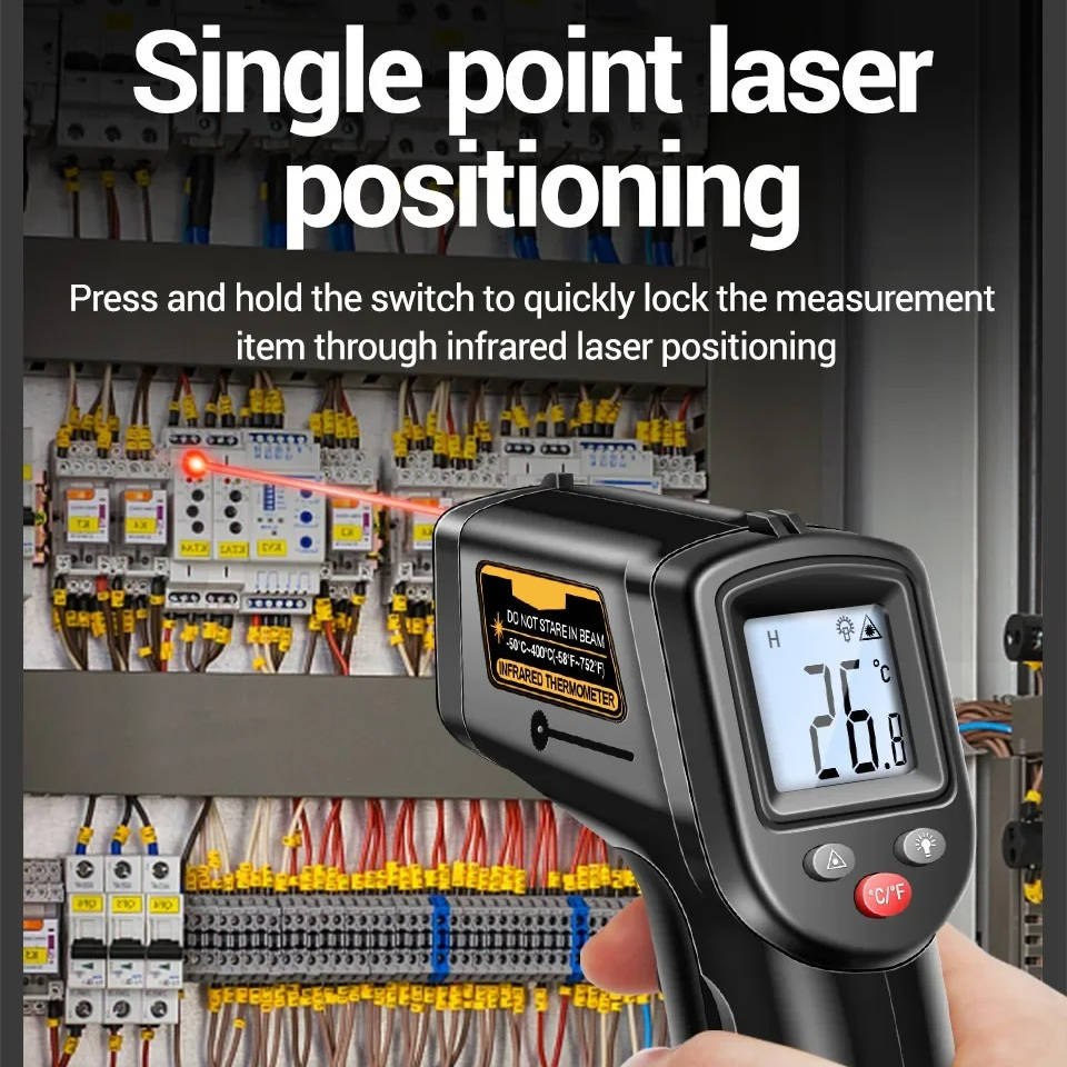 Infrared Laser Thermometer All In One | Intelligent Design Meets Reliable, Long-Lasting Everyday Performance