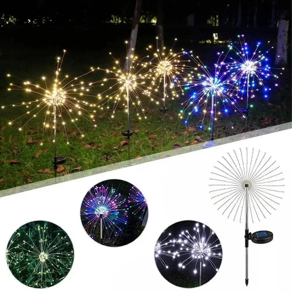 Firework Lights Outdoor Garden Decorations | Built for British Weather — Durable, Attractive Outdoor Design