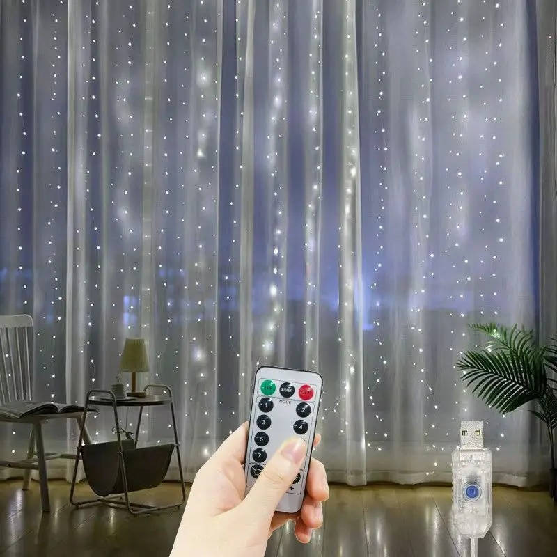 Curtain LED Lights | Effortlessly Functional Home Essential for Clean, Organised Living
