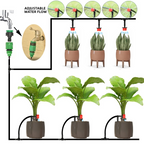 Drip Irrigation System With Automatic Timer | Easy-Care Garden Essential That Transforms Any Outdoor Space