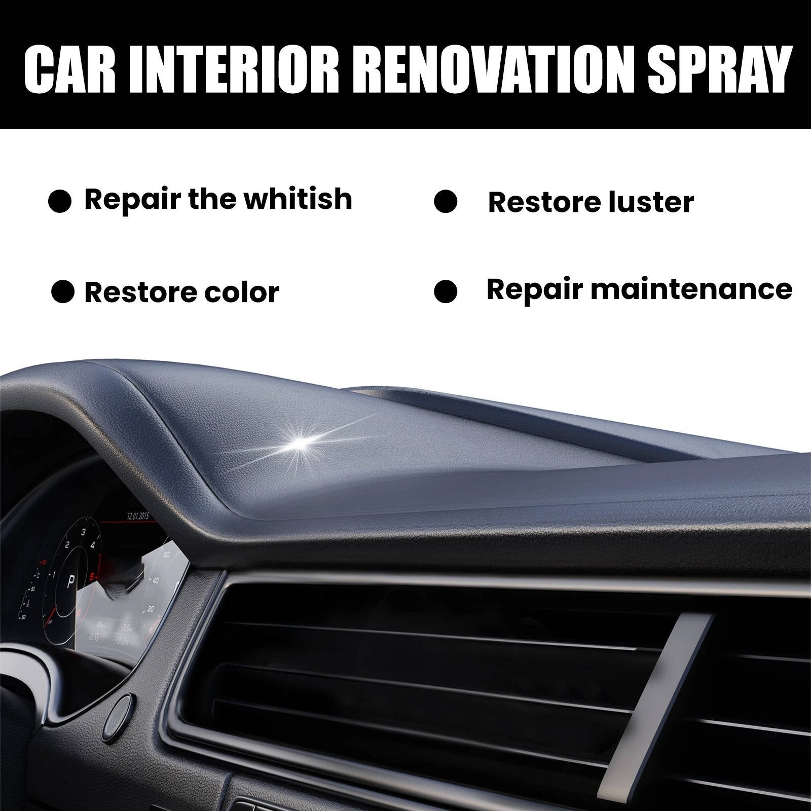 Professional Car Interior Cleaner Set of 3 | Practical, Beautiful & Built to Last — The Smart Choice for Any Home