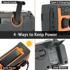 Solar Hand Crank Emergency Radio | Make Your Garden Beautiful, Functional & the Envy of the Neighbourhood