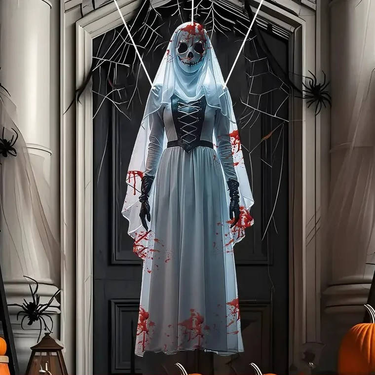 Hanging Halloween Decorations Outdoor | Bring the Magic of the Season into Your Home with This Beautiful Piece