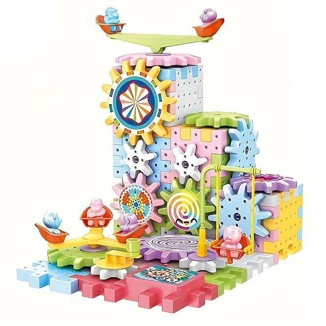 263 Pcs Kids Building Blocks Kit | Fun & Educational Toy for Curious, Creative, Confident Kids