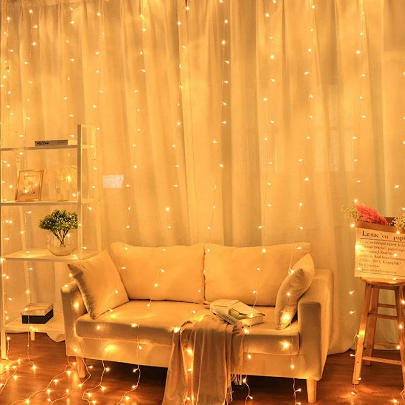 Curtain LED Lights | Effortlessly Functional Home Essential for Clean, Organised Living