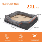 Orthopedic Dog Bed | Vet-Approved Pet Essential for Comfort, Safety & Wellbeing