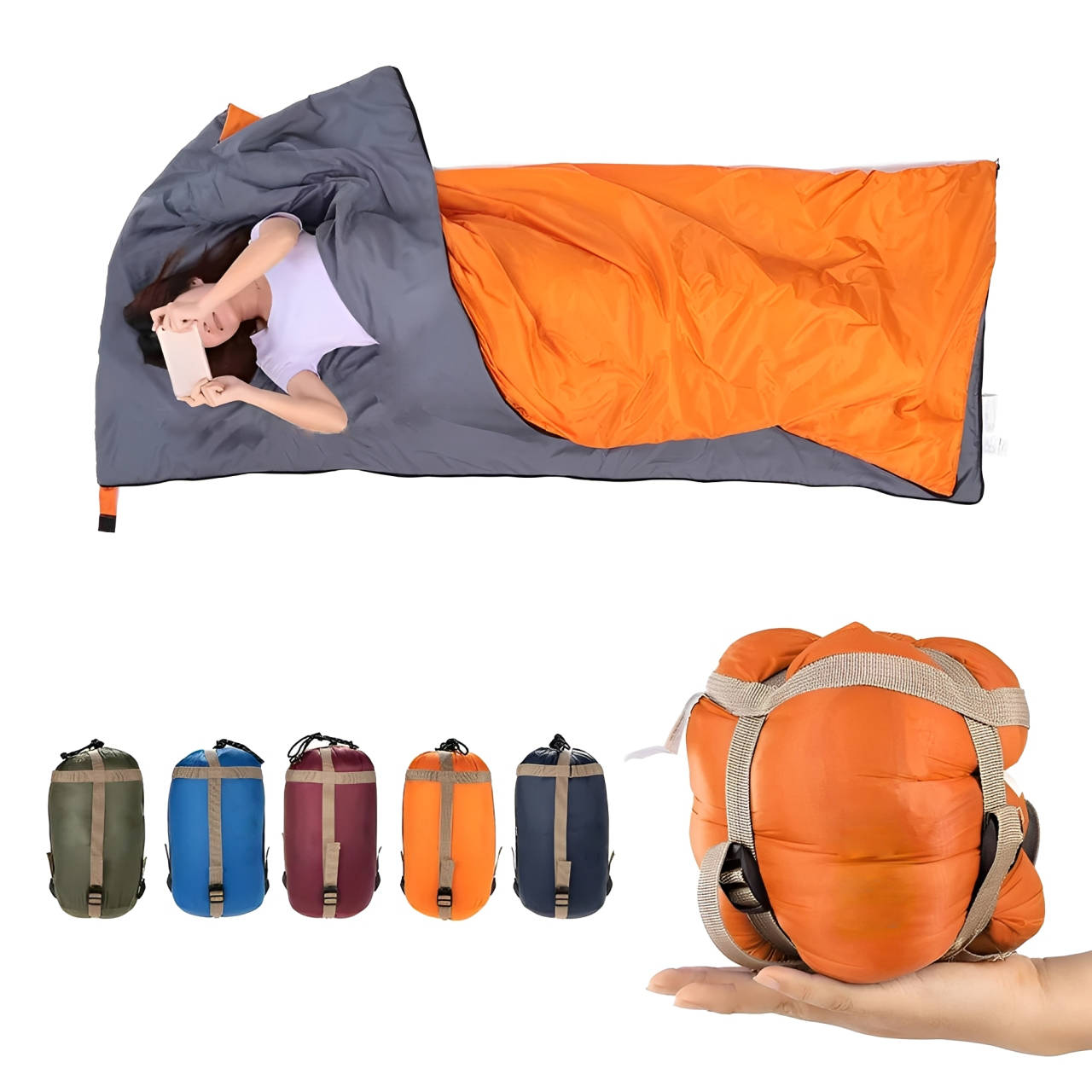Sleeping Bag For Adults | Engineered for the Great Outdoors — Lightweight, Tough & Dependable