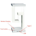 Floating Lamp with Wireless Charger | Levitating LED Desk Lamp & Qi Phone Charger