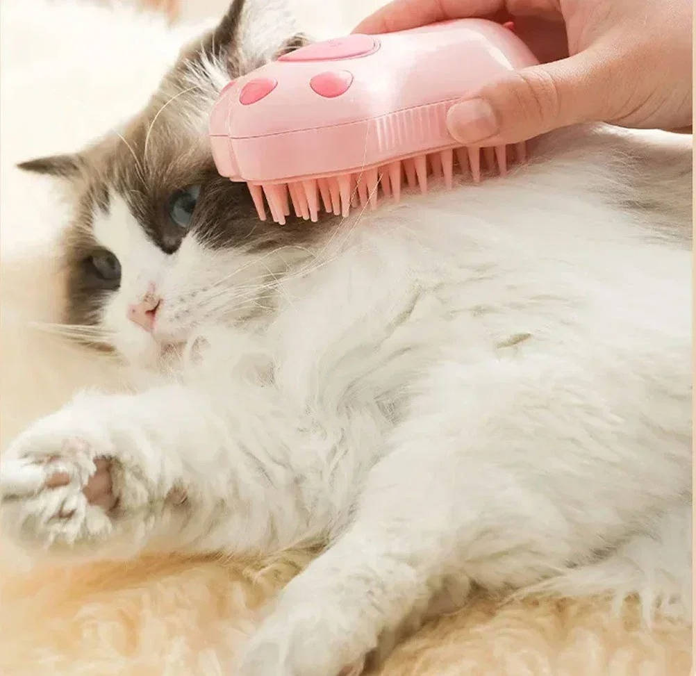 Dog Brush With Steam | Designed for Happy, Healthy, Well-Loved Pets of Every Breed