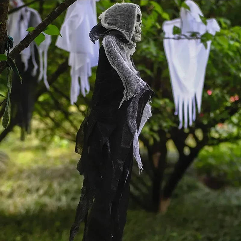 Halloween Hanging Ghost Decorations Skull | Some Decorations Are Just Décor — This One Becomes Part of Your Tradition