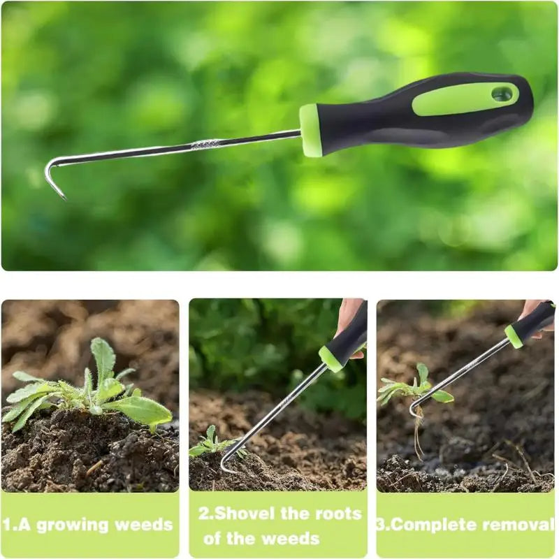 Heavy-Duty Ergonomic Weed Puller Tool | Make Your Garden Beautiful, Functional & the Envy of the Neighbourhood
