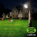 Solar Powered Flood Lights With Motion Sensor | Reliable Security You Can Trust — Smart Protection for Home & Family