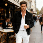Men's Corduroy Casual Overshirt Jacket | Relaxed Fit Autumn & Winter Jacket for Men