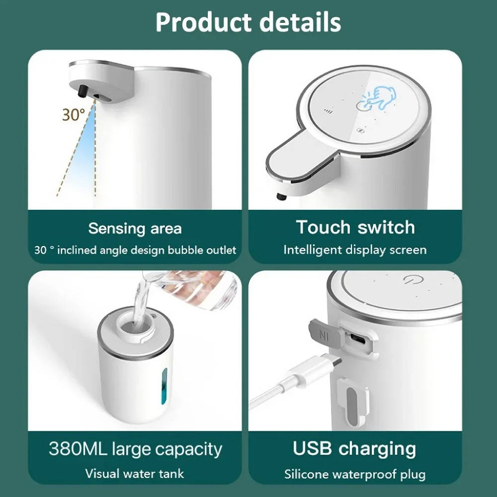 Automatic Soap Dispenser Touchless | Practical, Beautiful & Built to Last — The Smart Choice for Any Home