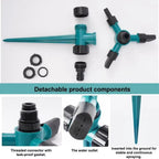 Sprinkler Systems For Gardens 5 Set | Hardy, Weather-Resistant & Beautifully Designed for Your Outdoor Space