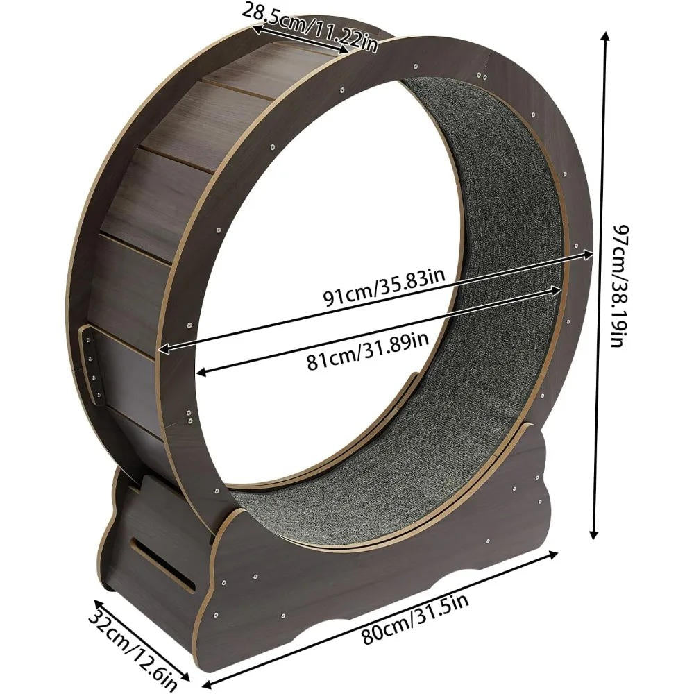 Cat Exercise Wheel | Trusted by Pet Owners — Safe, Easy to Use & Built to Last