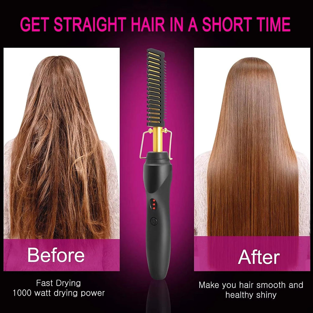 Hot Comb For Black Hair Thick And Coarse Hair | The Smart Choice for Quality, Reliability & Long-Lasting Performance