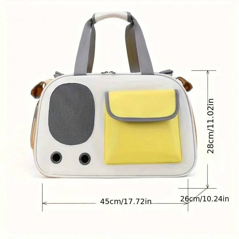 Travel Pet Carrier for Cats And Small Dogs | Durable Pet Accessory Built for Active, Playful, Energetic Pets