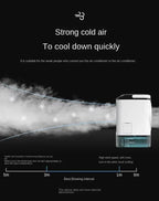 Portable Mini Air Conditioner | Salon-Quality Haircare for Stronger, Shinier, Healthier Hair