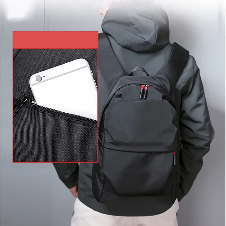 Minimalist Black Backpack | Quality Home Accessory Built to Look Great & Last for Years