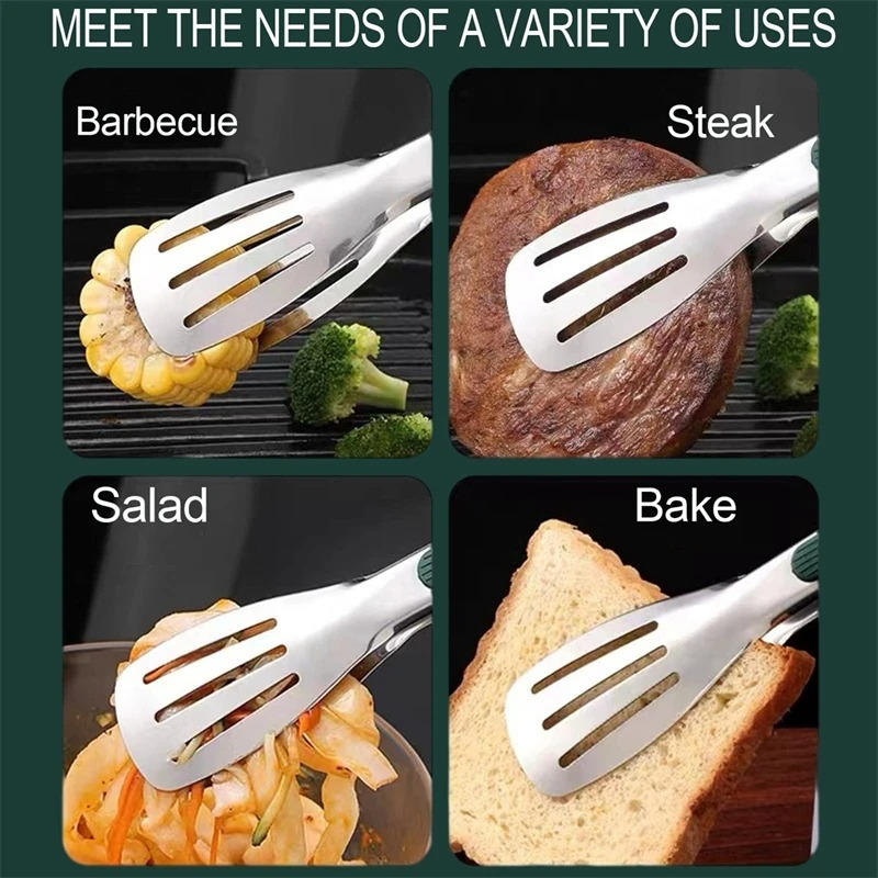 Professional Kitchen Tongs | Smart Kitchen Gadget That Makes Meal Prep Faster, Easier & More Enjoyable