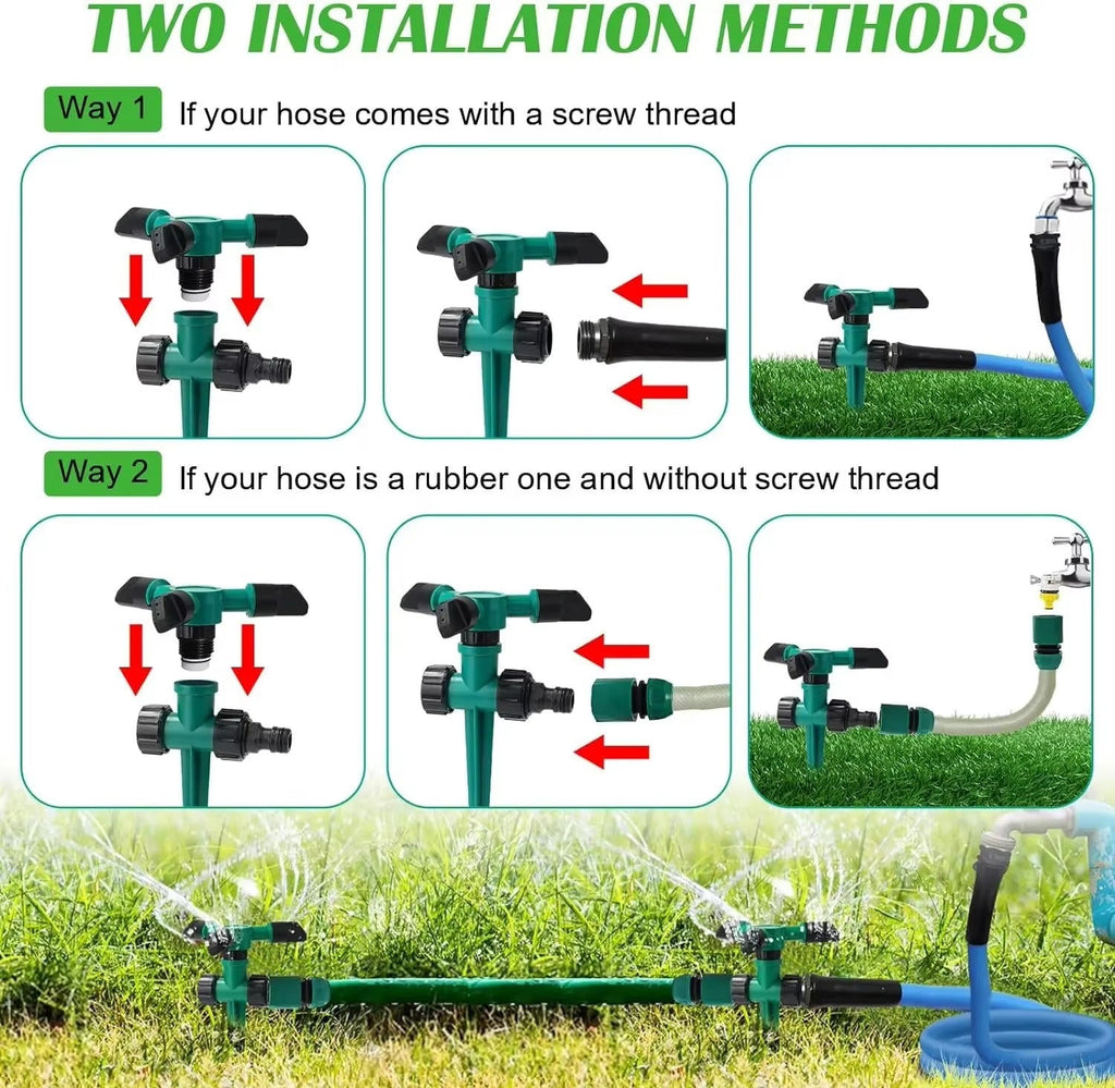Sprinkler Systems For Gardens 5 Set | Hardy, Weather-Resistant & Beautifully Designed for Your Outdoor Space