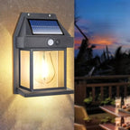 2 Set Solar Wall Lamp Outdoor | Hardy, Weather-Resistant & Beautifully Designed for Your Outdoor Space