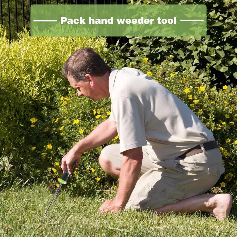Heavy-Duty Ergonomic Weed Puller Tool | Make Your Garden Beautiful, Functional & the Envy of the Neighbourhood