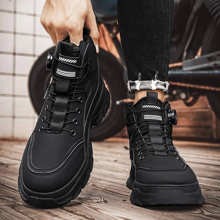 Men's Rugged Heavy Duty Work Boots | Steel Toe Safety Boots for Construction & Outdoor Work