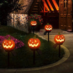 Light Up Pumpkin Decor Halloween Pathway Lights | Beautiful, Festive & Built to Last Season After Wonderful Season