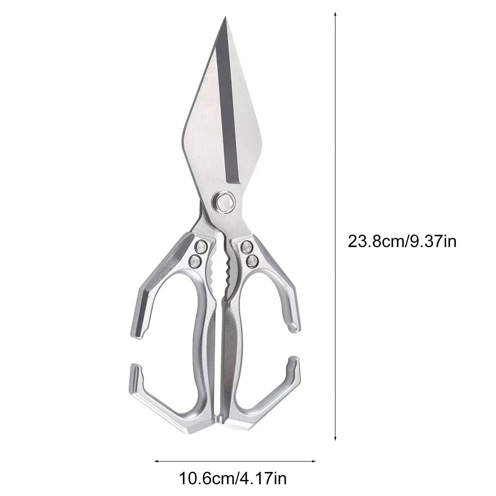 Heavy Duty Kitchen Shears | Multi-Purpose Kitchen Scissors for Meat, Poultry & Herbs