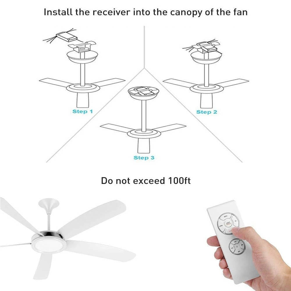 Universal Ceiling Fan Remote | Practical, Durable & Designed to Make Everyday Life Easier