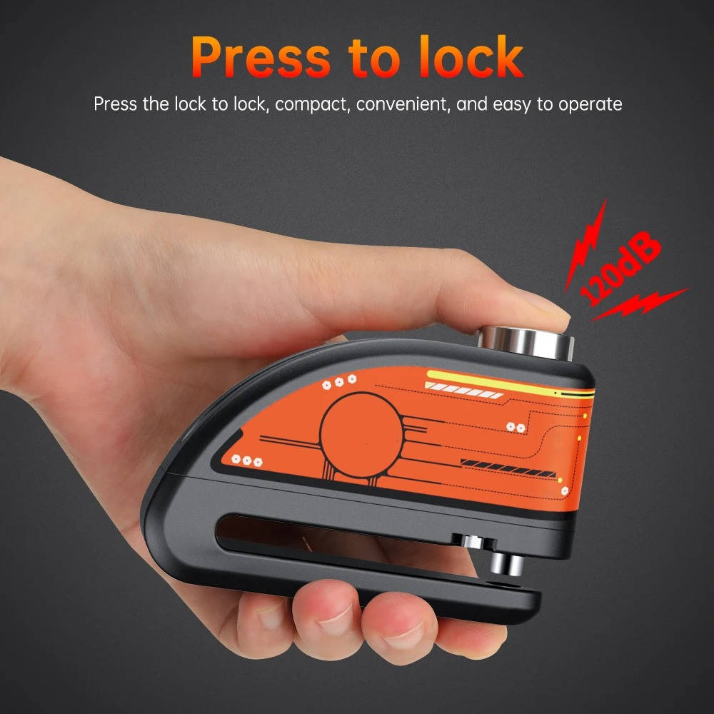 Motorcycle Disc Lock Alarm | Smart Car Essential for a Cleaner, Safer & More Comfortable Drive