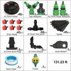 Drip Irrigation System With Automatic Timer | Easy-Care Garden Essential That Transforms Any Outdoor Space