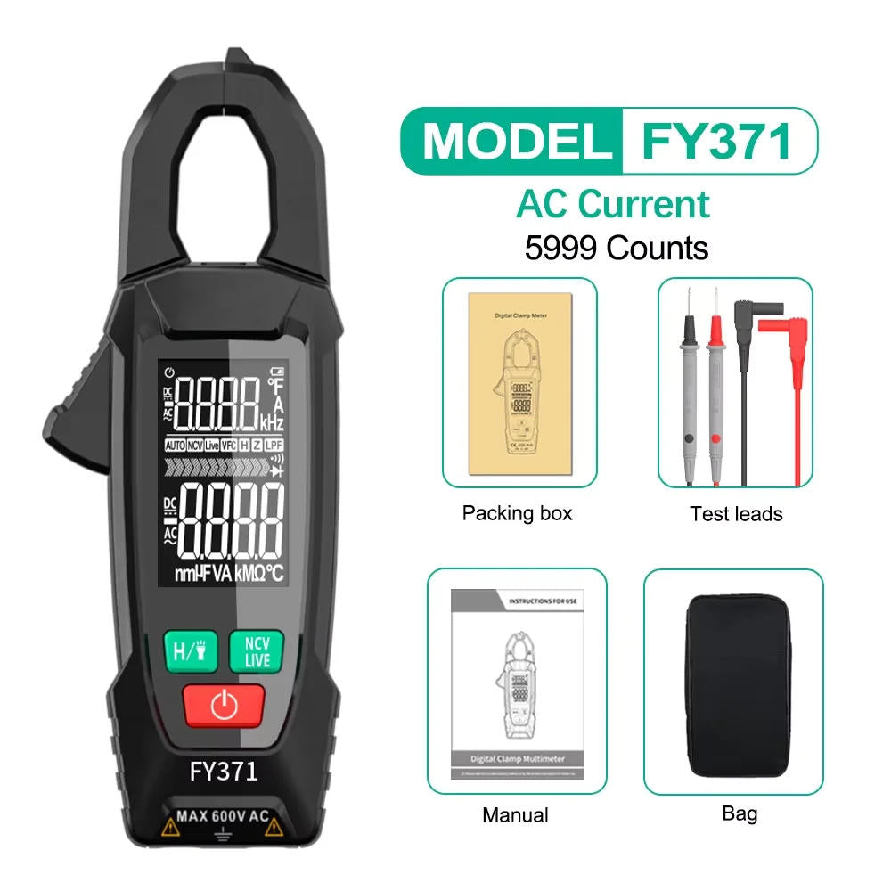 AC DC Clamp Electric Meter | Professional-Grade Tool Built for Precision, Durability & Reliability