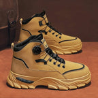Men's Rugged Heavy Duty Work Boots | Steel Toe Safety Boots for Construction & Outdoor Work