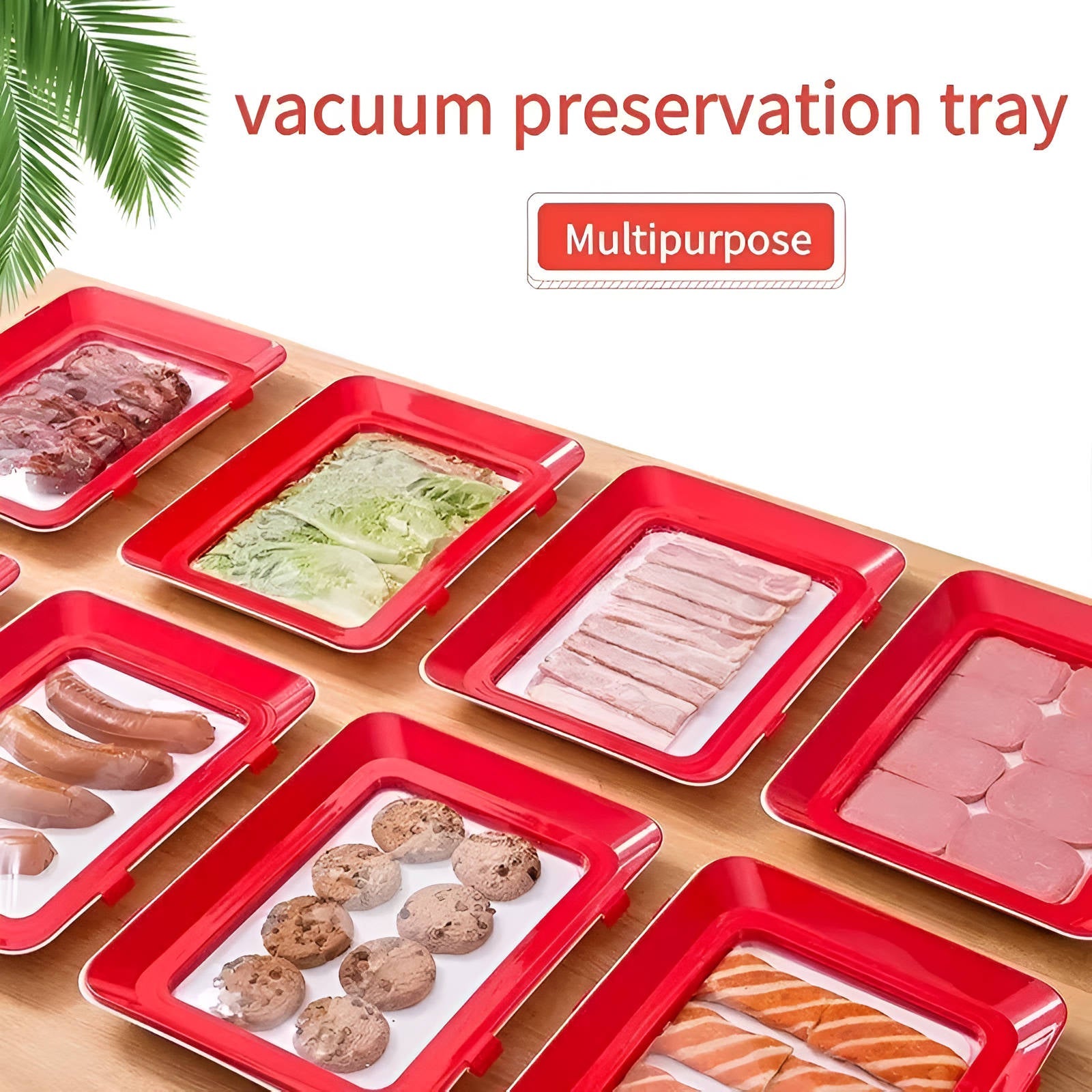 Food Preservation Tray for Long Term Food Storage | Smart Kitchen Gadget That Makes Meal Prep Faster, Easier & More Enjoyable