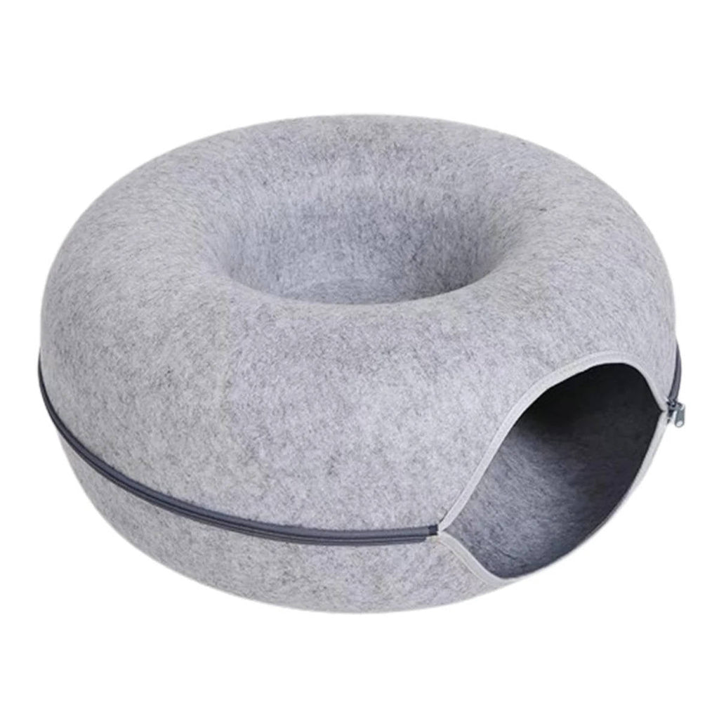 Donut Bed For Cats | Durable Pet Accessory Built for Active, Playful, Energetic Pets