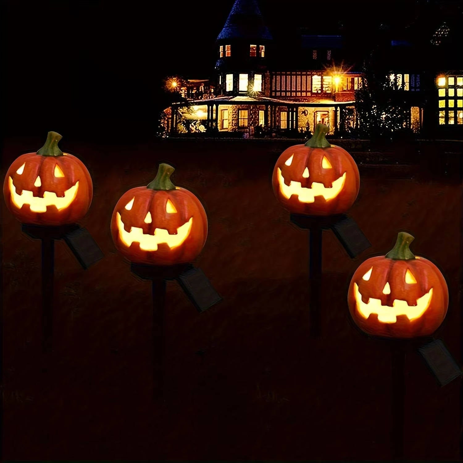 Light Up Pumpkin Decor Halloween Pathway Lights | Beautiful, Festive & Built to Last Season After Wonderful Season