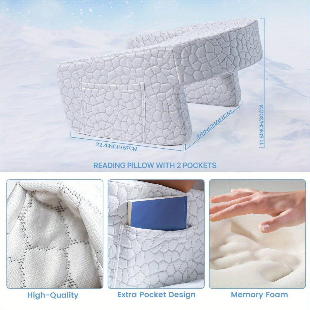Reading Pillow For Bed | Upgrade Your Home with This Thoughtfully Designed Everyday Essential