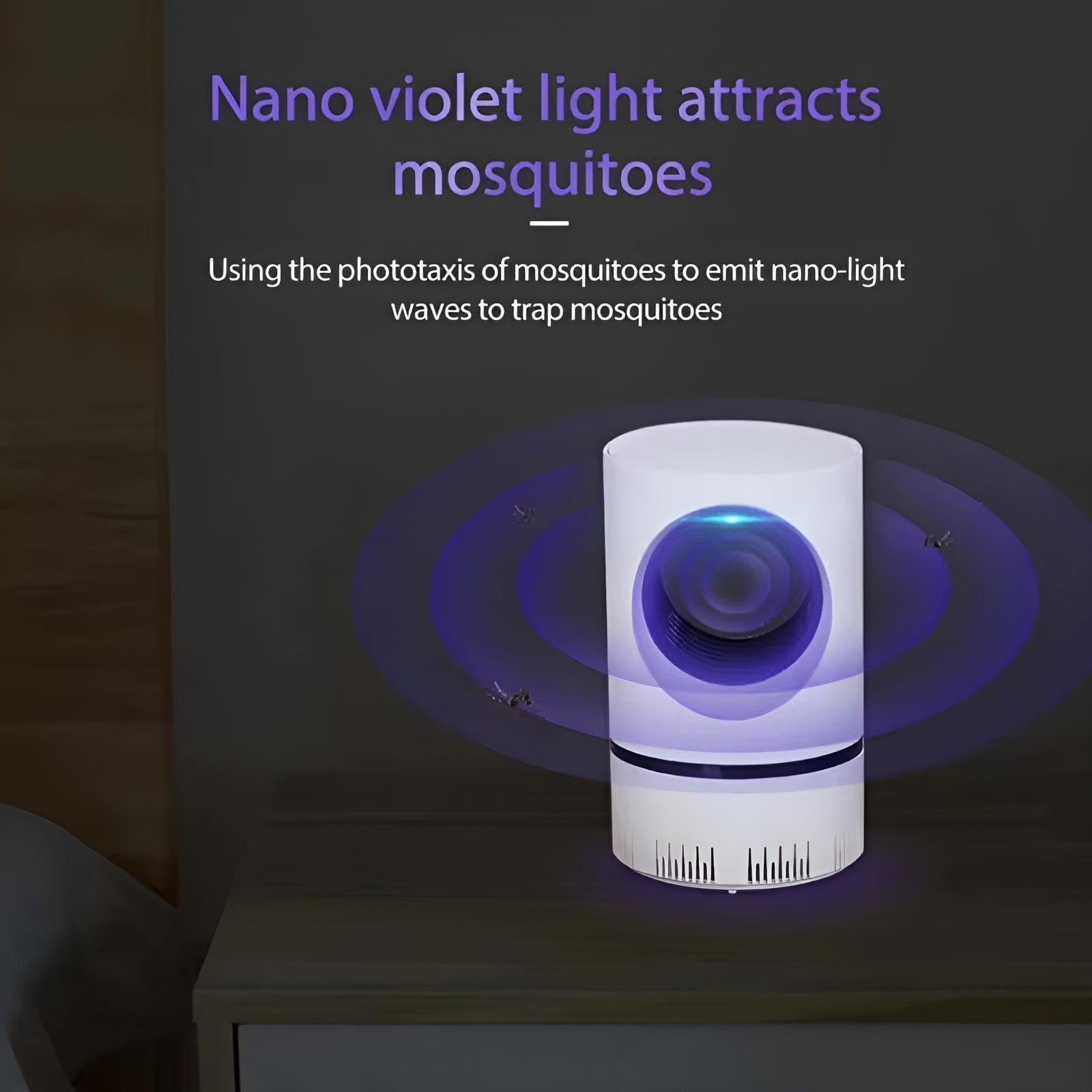 UV Light Insect Trap — Indoor/Outdoor Mosquito Fly Killer | Smart, Reliable Technology for Easier, More Connected Everyday Living