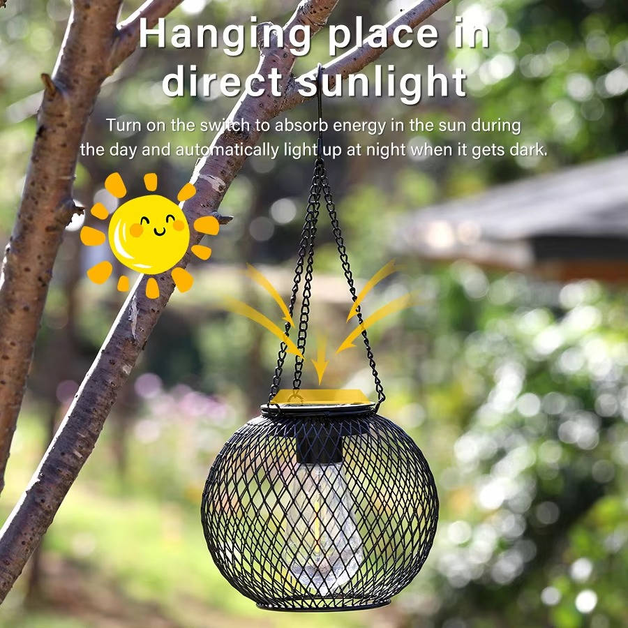 Outdoor Solar Hanging Lantern | Hardy, Weather-Resistant & Beautifully Designed for Your Outdoor Space