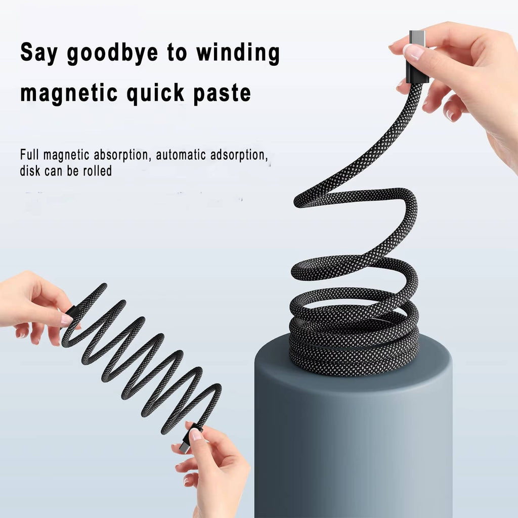 Magnetic Anti Tangle Cable Super Fast Charging | Premium Quality, Thoughtful Design — Built for Real Everyday Life